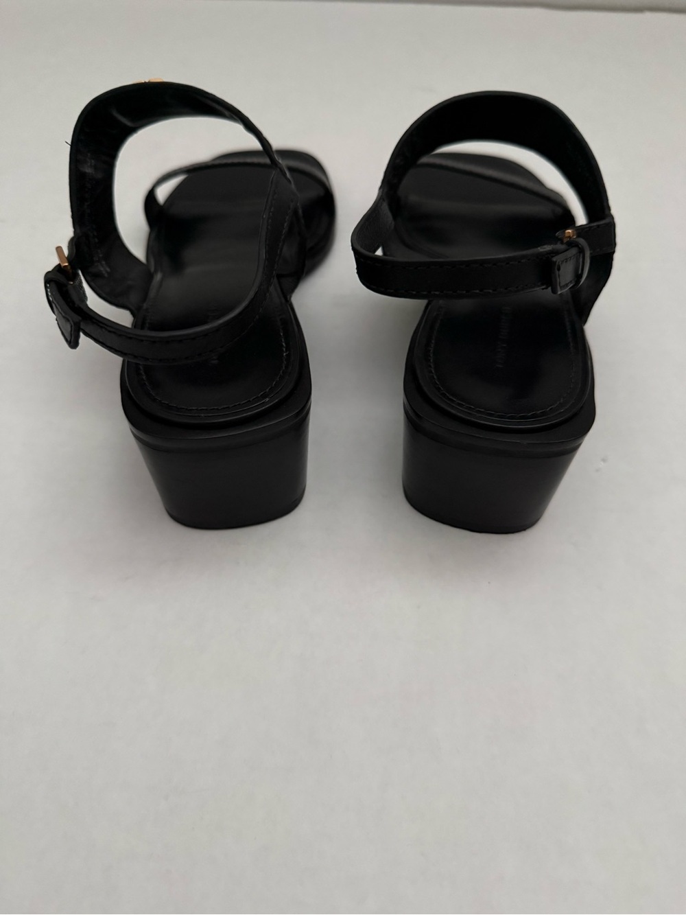Tory Burch Eleanor Block Heel Sandals Size 10 - Picture 6 of 16